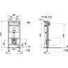 Инсталляция для подвесного унитаза LAUFEN CW1 8.9466.0.000.000.1
